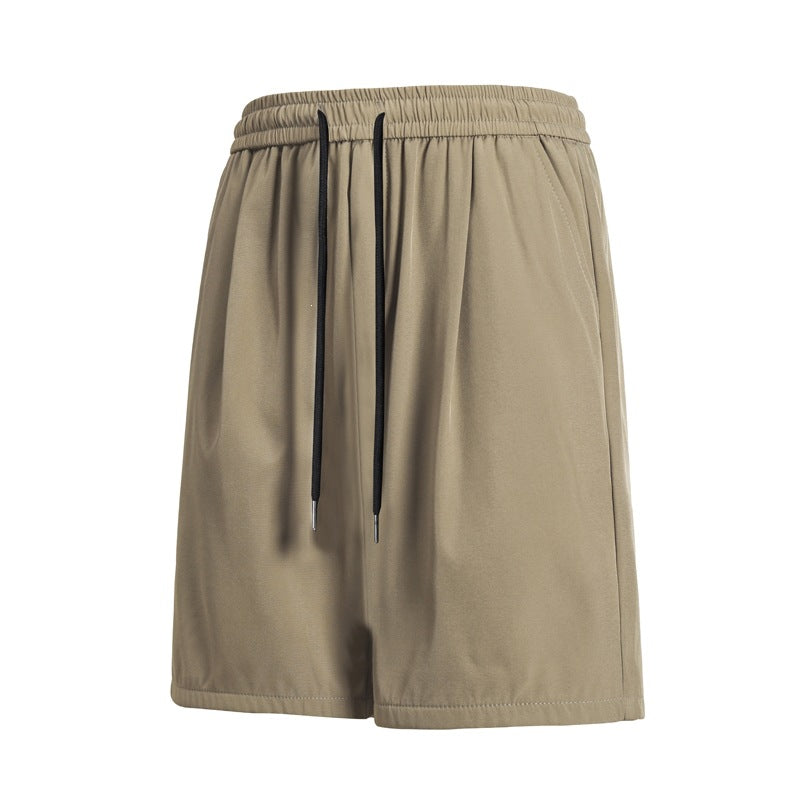 Shorts à coupe droite pour jeunes hommes