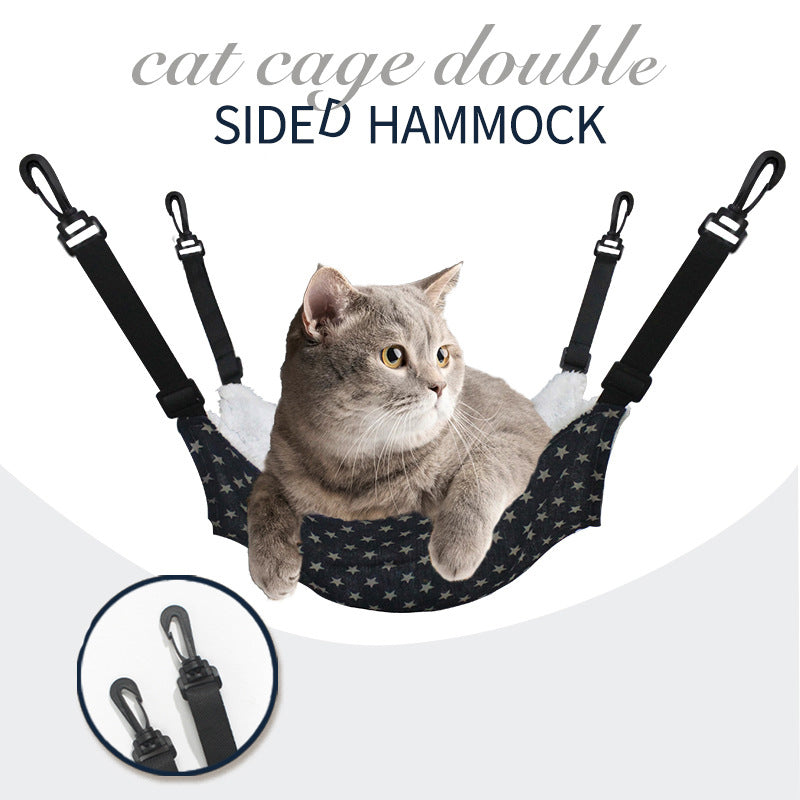 Designer Pet Hammock Cotton Mouse Ferrets Guinée Pig Chat Lit suspendu pour chats Rodents Hamm