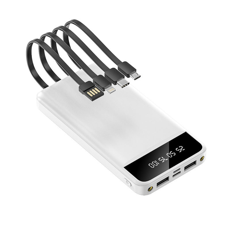 Fast charging with Power Bank 20000 MA cable large capacity mobile power supply