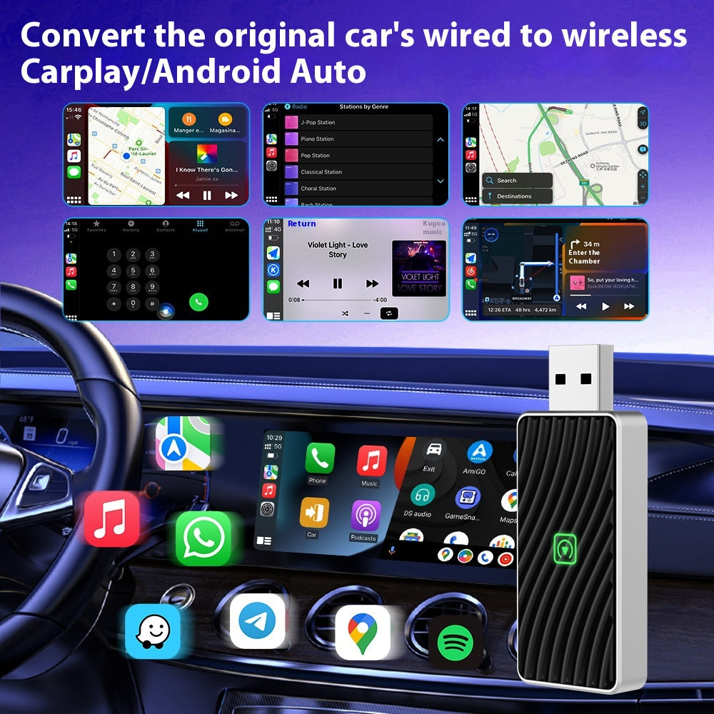 Dual Channel Carplay Box Version USB