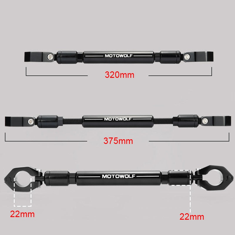 Pièces de modification de moto tête balance bar
