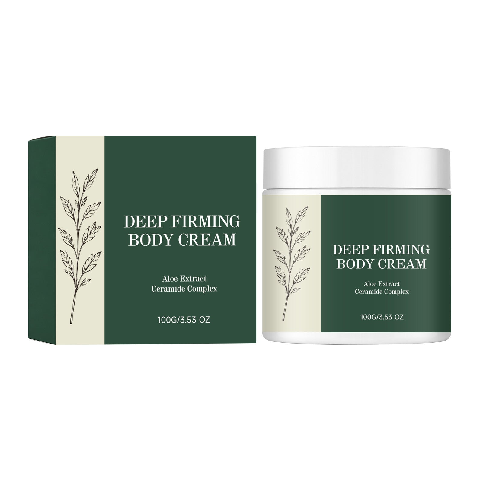 Crème corporelle en profondeur raffermissante