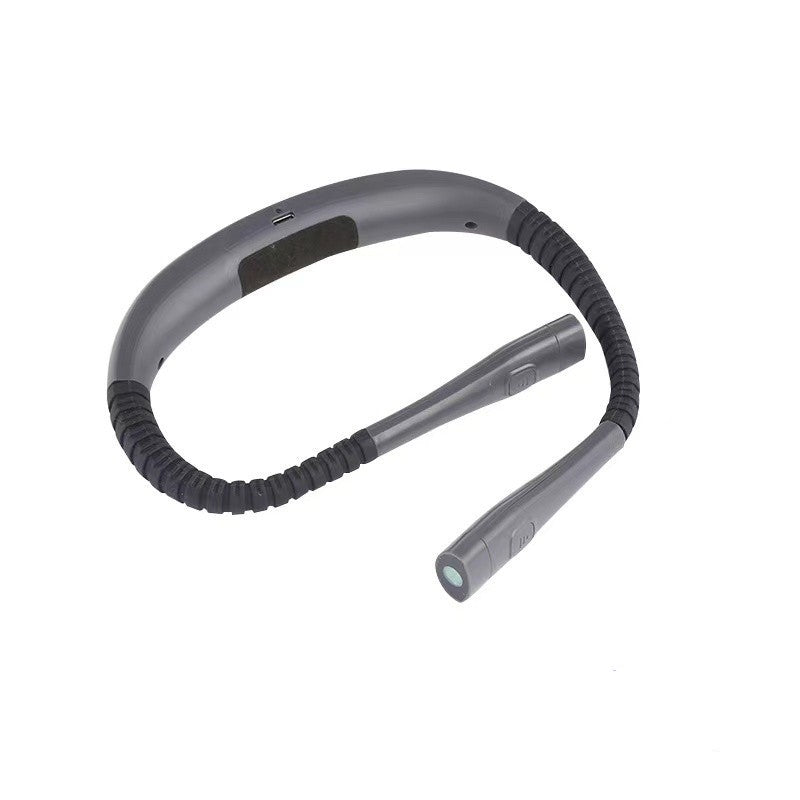 Led pending neck lumière blanche et jaune double lumière extérieure Portable Student Reading Light