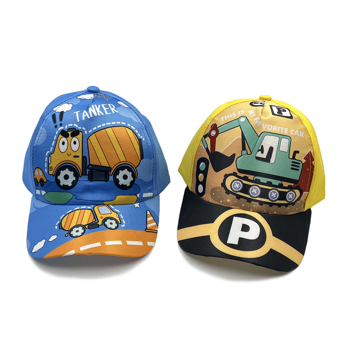 Capuchon de baseball pour les enfants caricaturaux