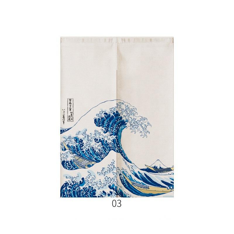 Décoration d'entrée de style japonais Ukiyo-e