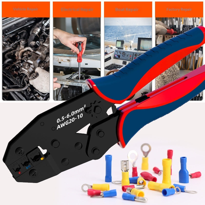 Pinces à sertissage en acier à haute teneur en carbone de 9 pouces 30J 370 pièces Terminal pré-isolé S