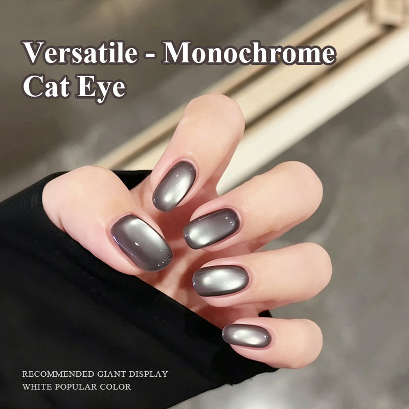 Mlle Rainbow Starry série perles de verre chat oeil gel d'ongle polonais