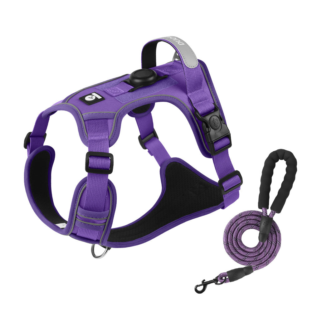 Anti Breaking Loose Big Dog Cost Strap Reflective Medium Large Dog