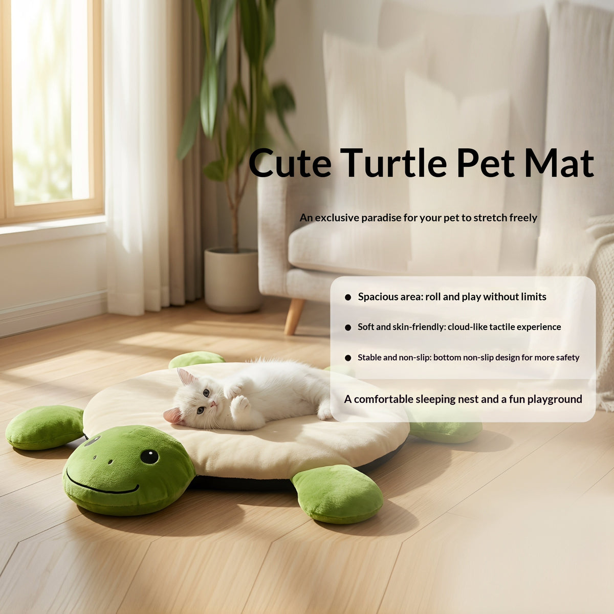 Lit de couchage pour animaux domestiques portatifs