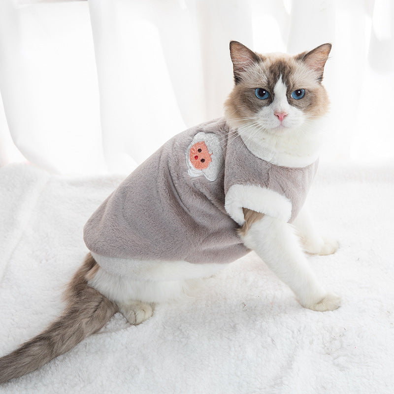Chandail en peluche chaude d'hiver