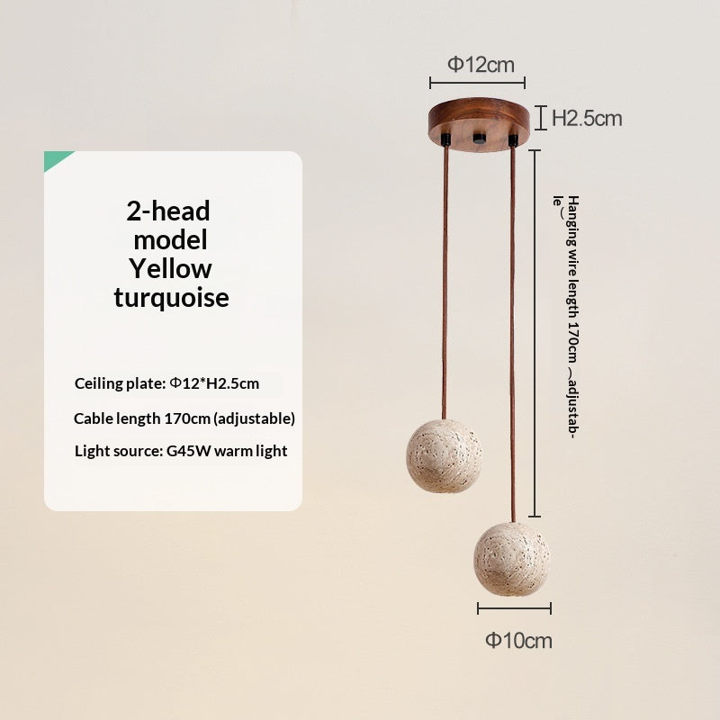 Lampe pendentif petit côté lit créative et personnalisée