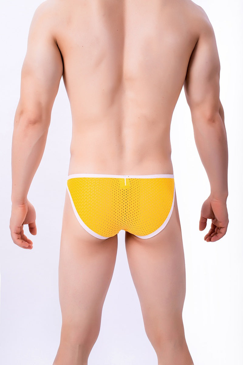 Sous-vêtements respirants à basse taille à basse taille pour hommes