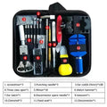 147PCS Kit d'outils de réparation de montres Déchiqueteuse de cas de retour Spring Pin Bars Watchmaker