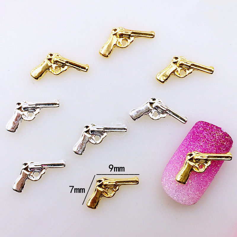 Stickers Nail Art Métal Accessoires Bricolage Nail