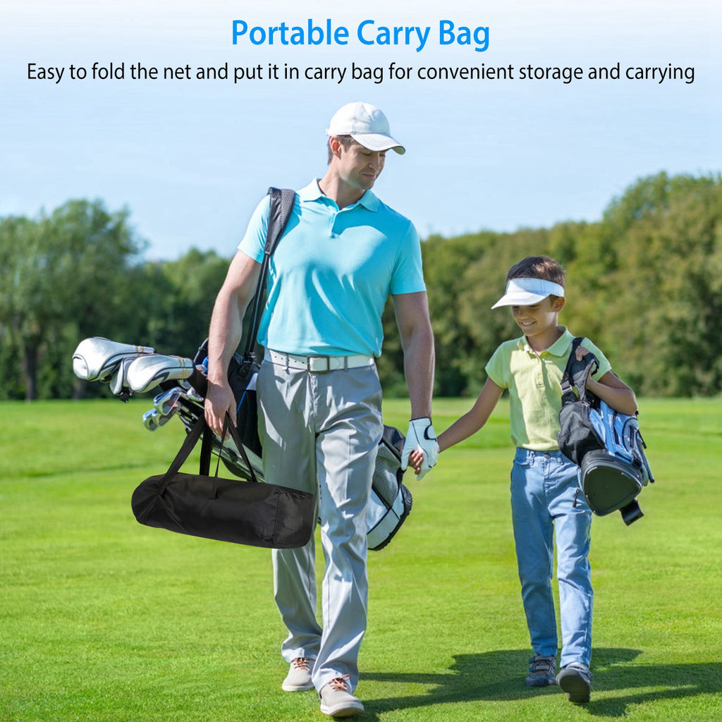 Golf Net Golf Training Aides Pratique Nets Conduite Filets avec Cible Cloth Carry Bag