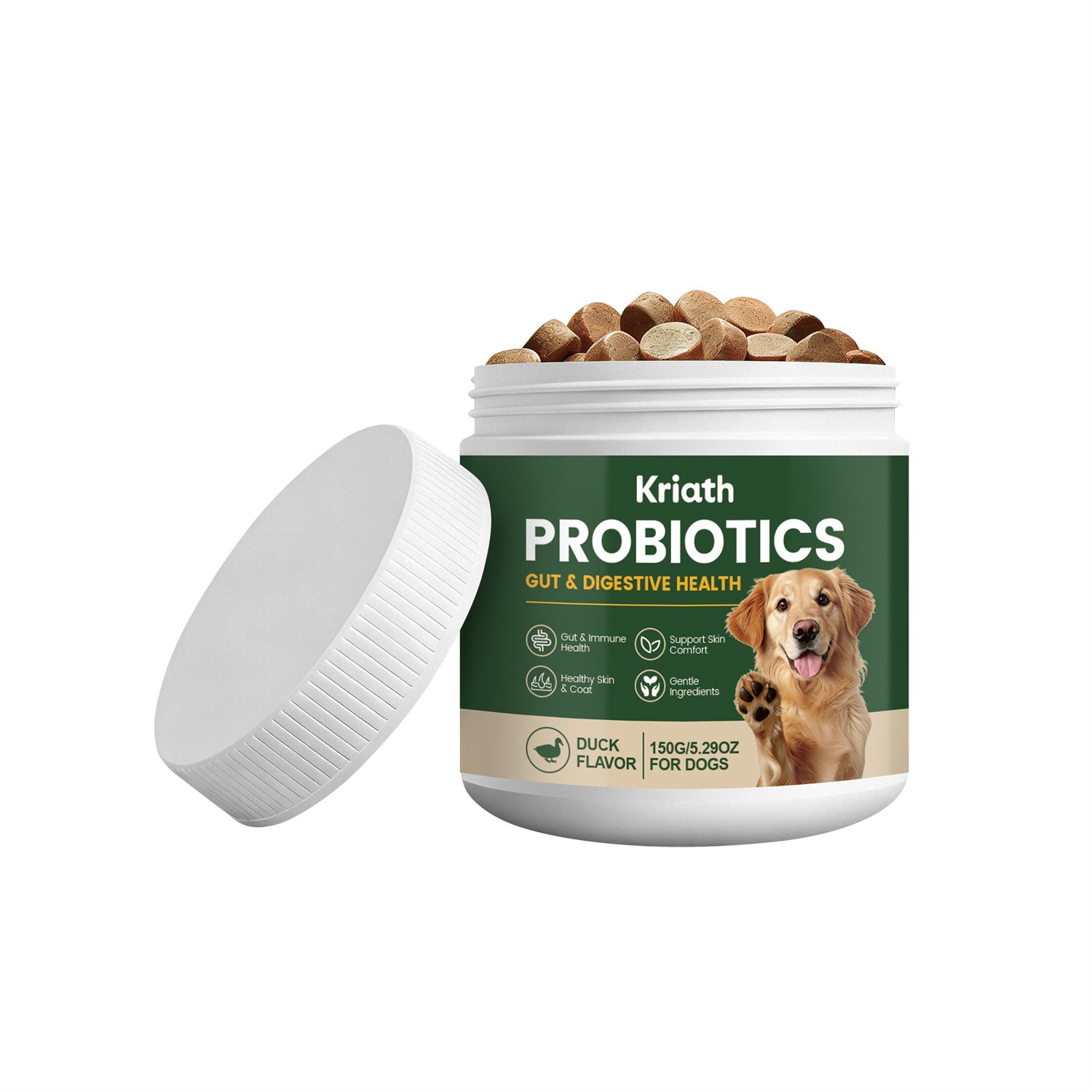 Probiotiques pour chiens
