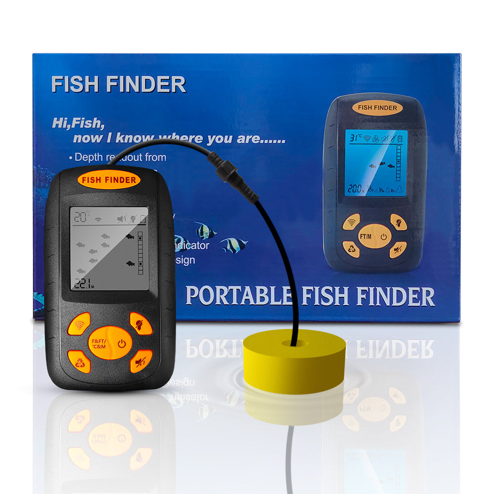 Smart Wireless Fish Finder Détection précise des postes de groupe de poissons Divers styles