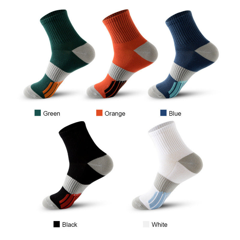 Chaussettes en tube moyen pour hommes