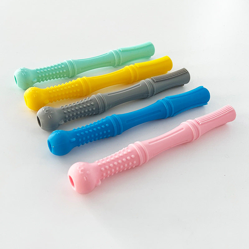 Poignée de dents de bébé en silicone Poignée de bébé Poignée maternelle et enfant