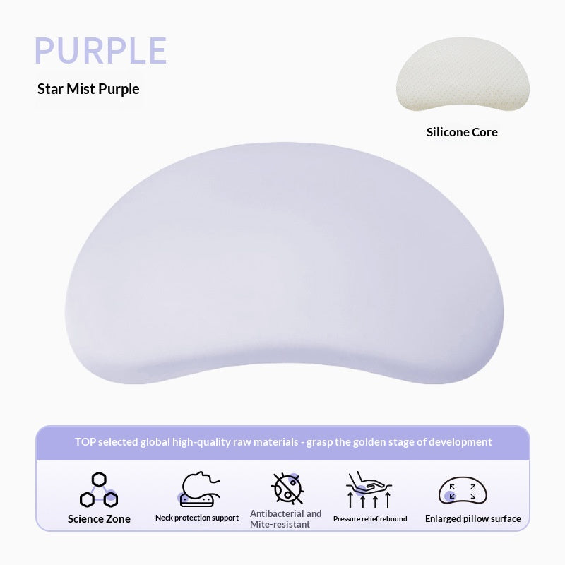 Oreiller en silicone lavable pour enfants