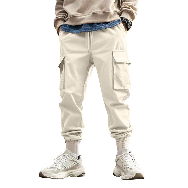 Cross border Amazon Autumn American Style Outdoor Multi-Pocket Hommes Loose Trendy Casual S