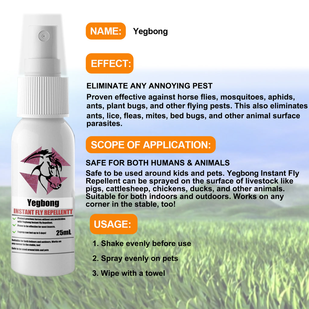 Spray anti-vol et anti-pestif pour animaux de compagnie 25ml