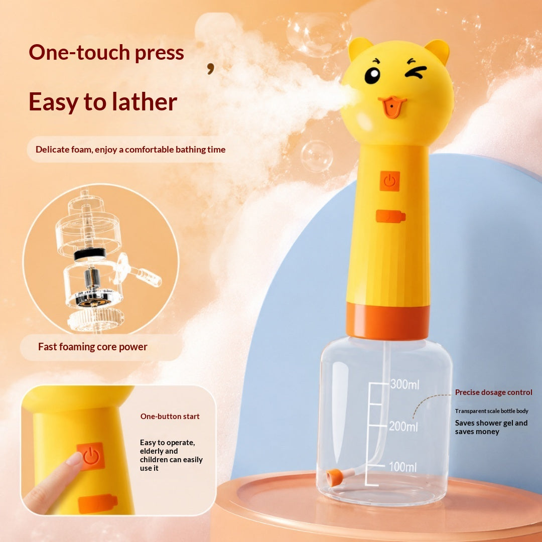 Distributeur électrique de mousse pour animaux de compagnie