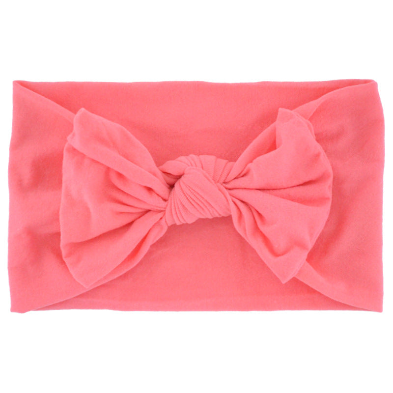 Bandes de tête Super Stretchy Soft Knot avec arcs de cheveux Tête Wrap Accessoires de cheveux pour nouveau-né B