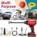 1Pc 150PSI Pneu de voiture sans fil gonflable rechargeable 2V Portable Compresseur d'air électrique