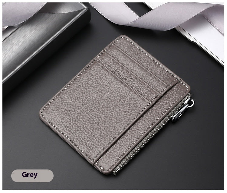 Porte-cartes en cuir Premier calque Porte-cartes en cuir