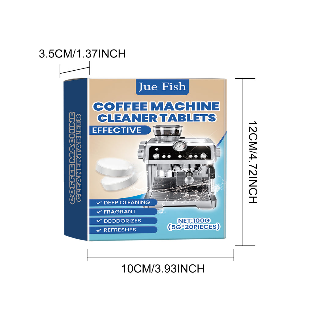 Comprimés effervescents de nettoyage de machine à café 5gx20-1box