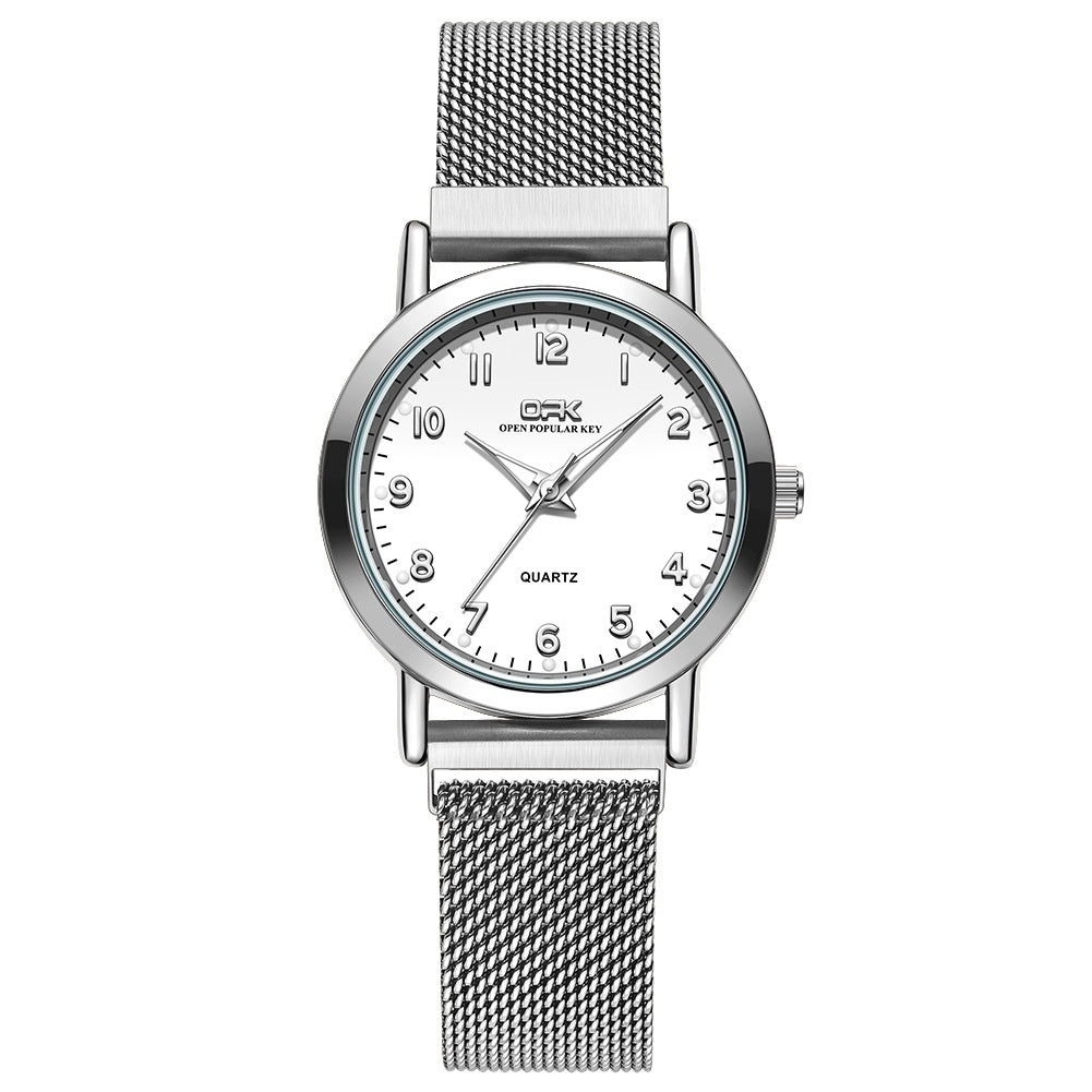 Montre pour femmes à quartz casual et élégant