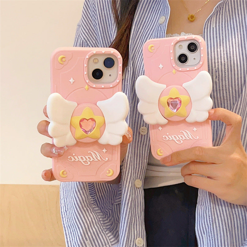 Silicone Phone Case Mignon Angel Wings