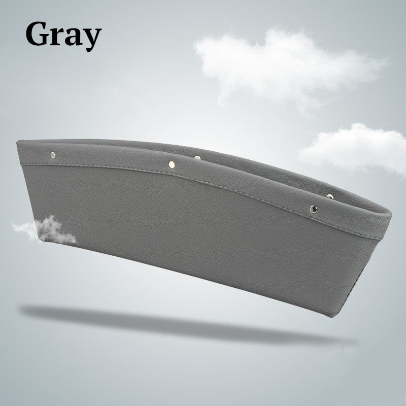 Car Organizer Box Caddy Catcher PU Leather Seat Gap Sac de rangement