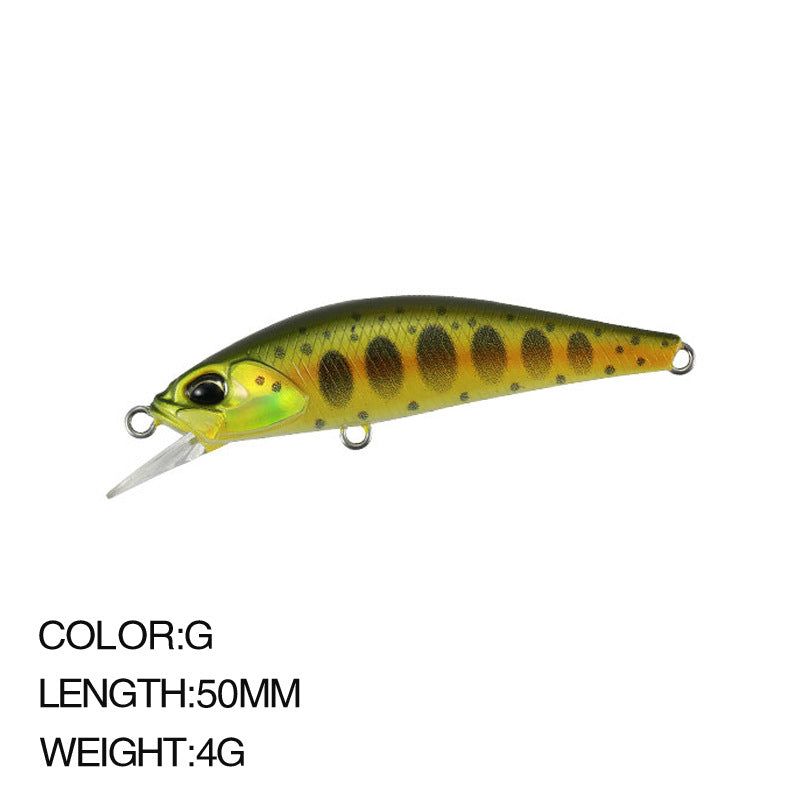 Lure Bait Micro-objet Fausse Bait Sinking Water Minnow Pêche en mer douce