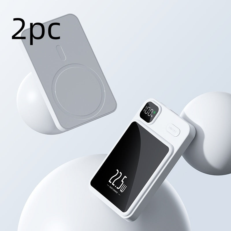 Léger Magnetic Wireless 22W Charge rapide Banque de puissance Charger Alimentation Mobile