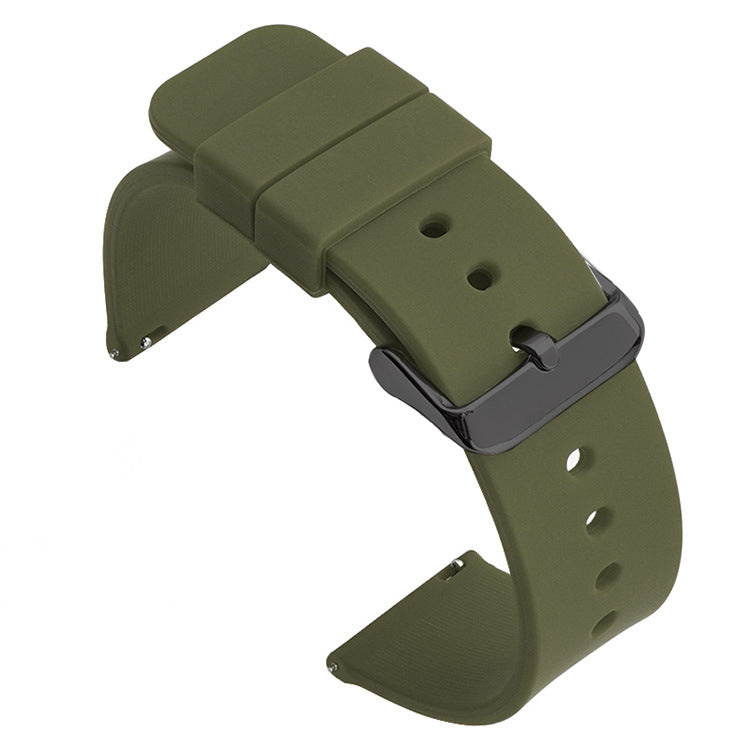 Bracelet de montre intelligent étanche en silicone multicolore