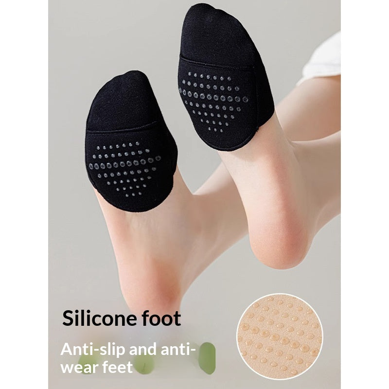 Chaussettes pour femmes de couleur solide à porter avec talons hauts