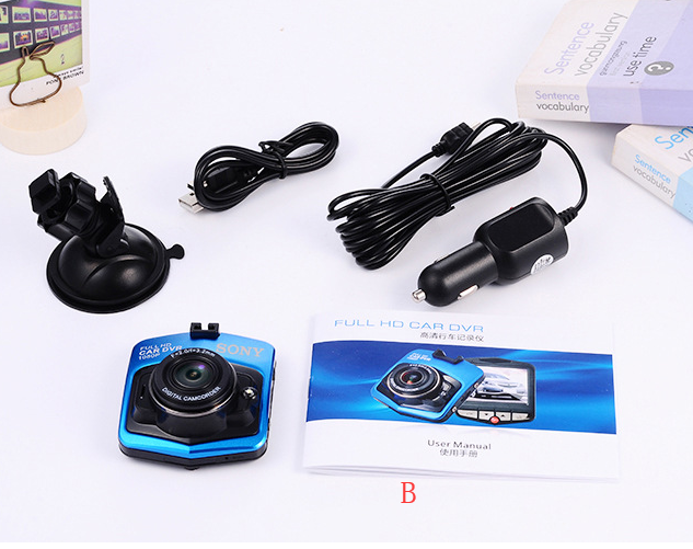 Podofo A1 Mini voiture appareil photo DVR DASH CAM Full HD 1080P Enregistreur vidéo G-Night Visio