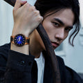 Marque- Montre en bois