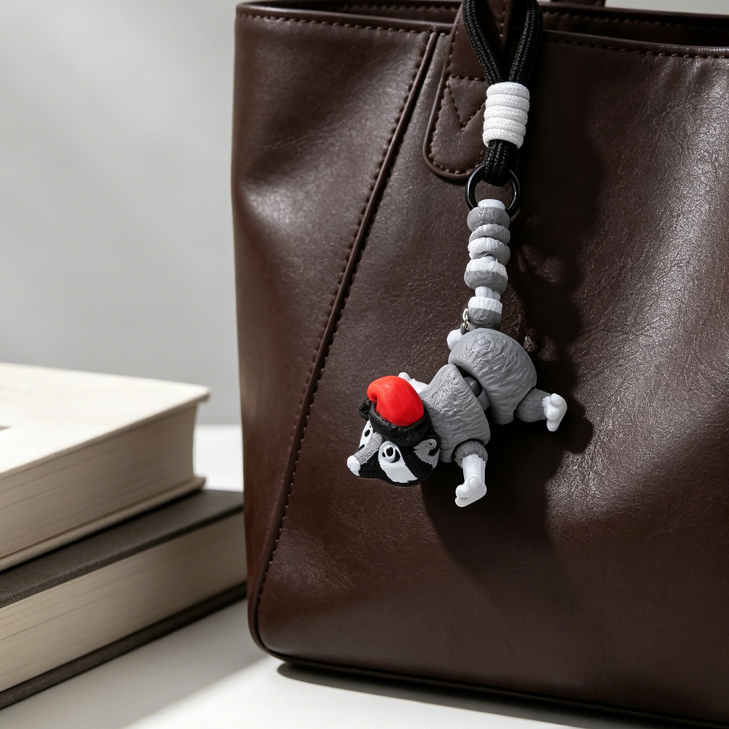 Porte-clés animal imprimé 3D
