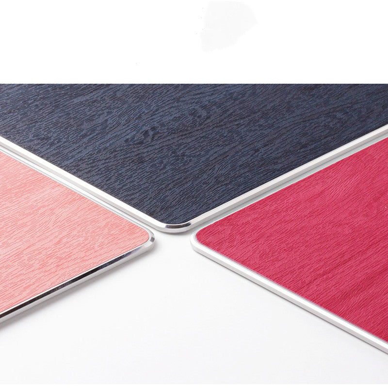 Métal alliage d'aluminium Mouse Pad ordinateur surdimensionné
