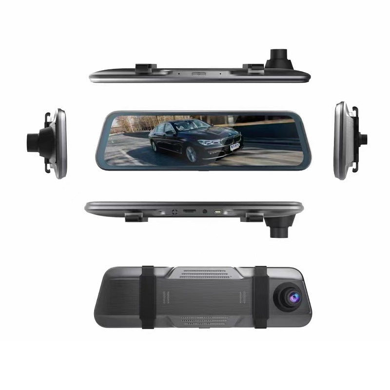 Driving Recorder HD Rearview Mirror 10 Inch Full Screen Touch