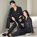Couples Pyjama AutomneHiver Épaisseur Fleece-lined Fleece Hommes Ensemble