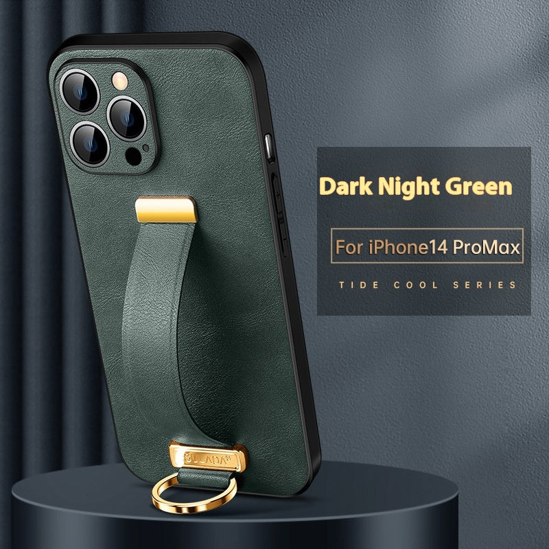 Protection de la peau Étui de téléphone en cuir souple