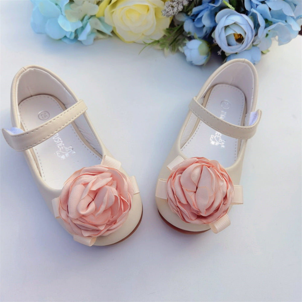 Chaussures Princesse Mariage Fleur Fille