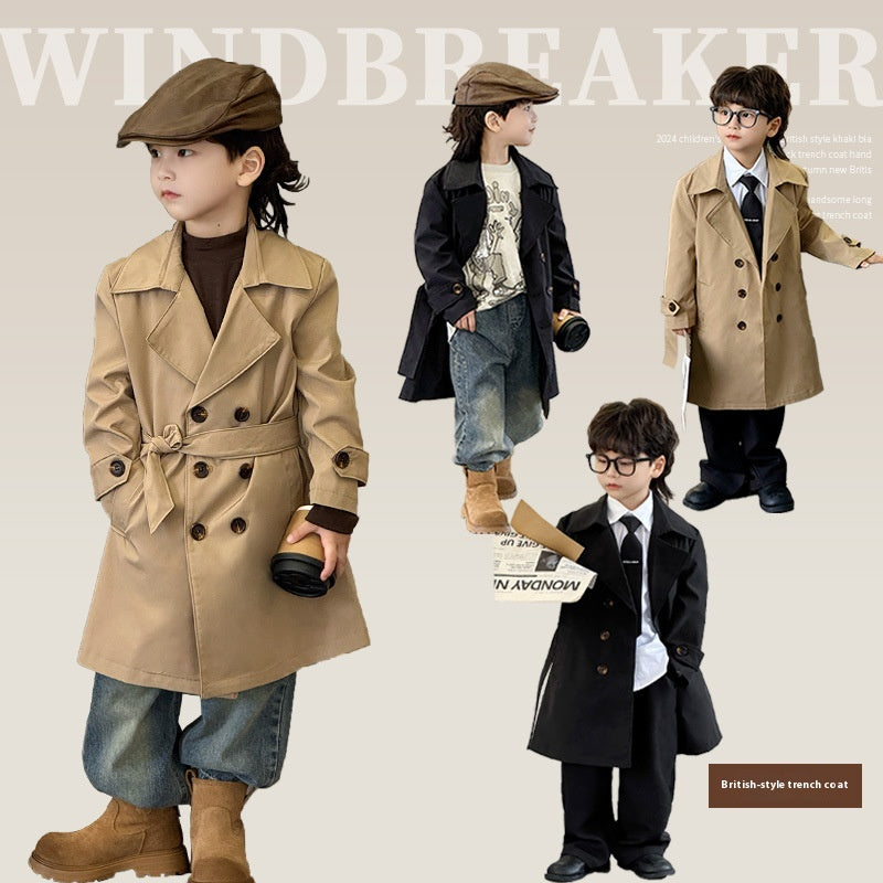 La longue robe anglaise des enfants Trendy Cool