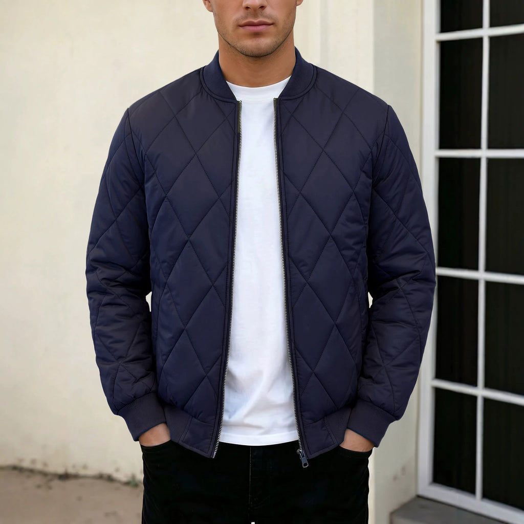 Vêtements de dessus pour homme en couleur solide pour l'automne et l'hiver