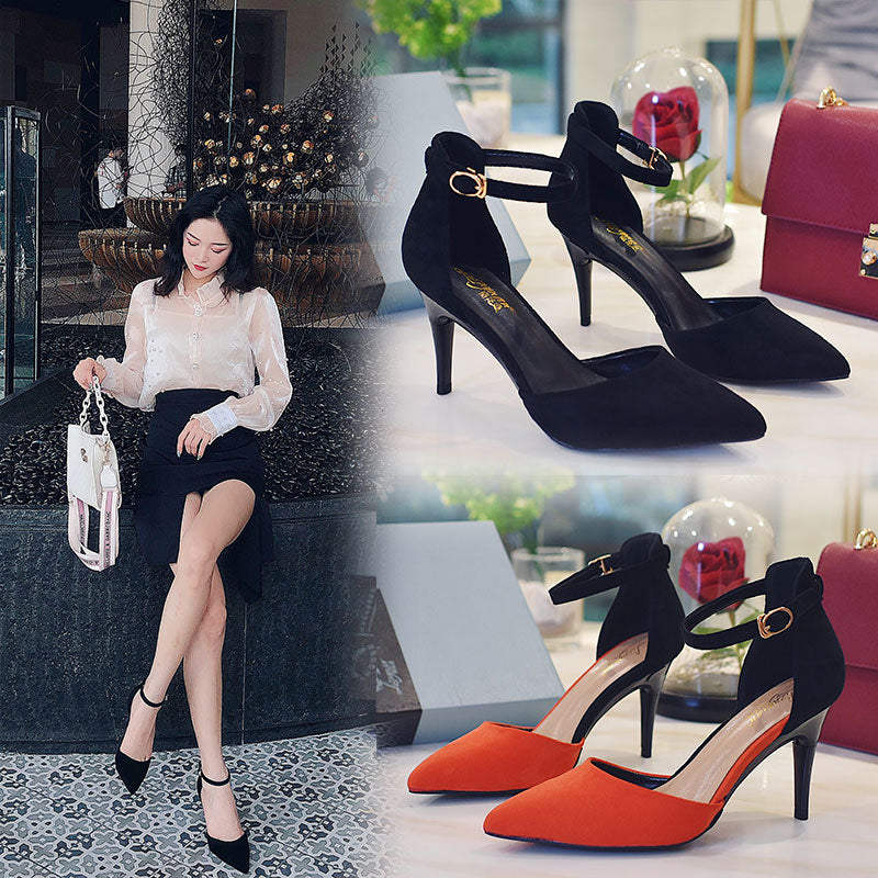 Chaussures Femmes pliables multifonctionnelles à talons hauts