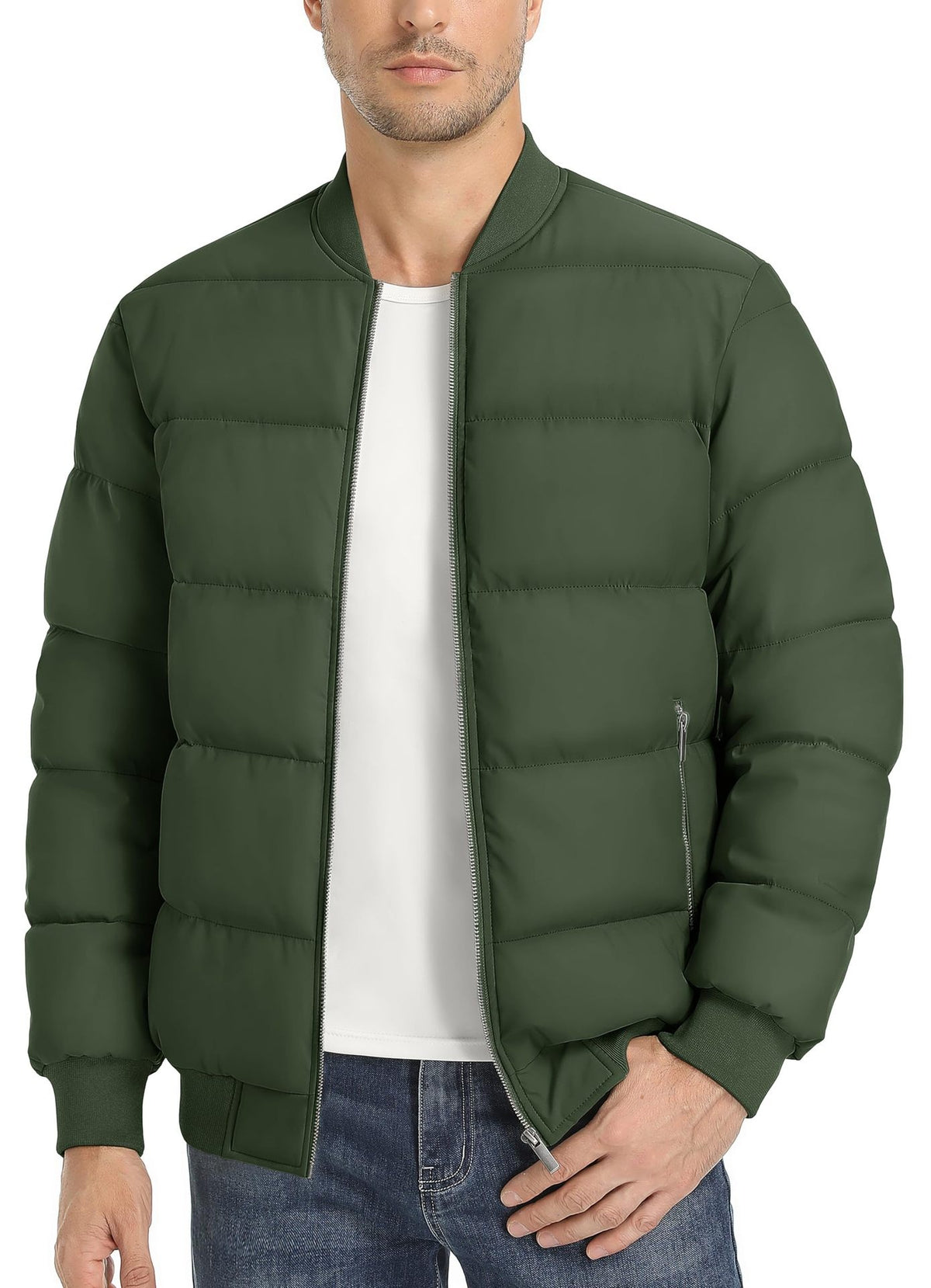 Veste d'hiver à l'épreuve du vent pour hommes